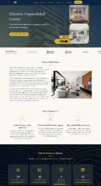 real estate web design company